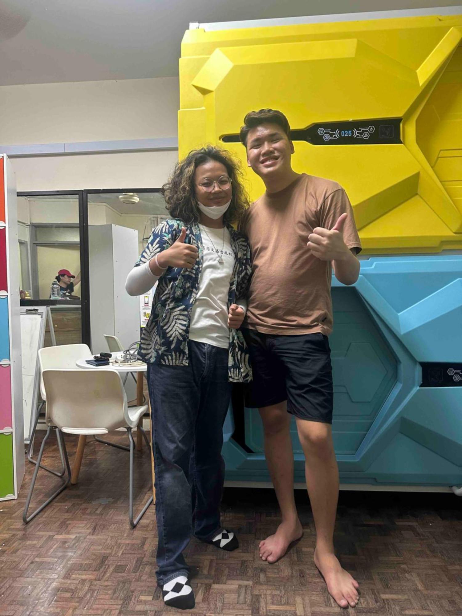 Pelangi Capsule Hostel Johor Bahru Bagian luar foto